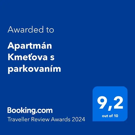 Kmeťova So Súkromným Parkovaním Zdarma, 5 Min Pešo Do Centra Apartamento *